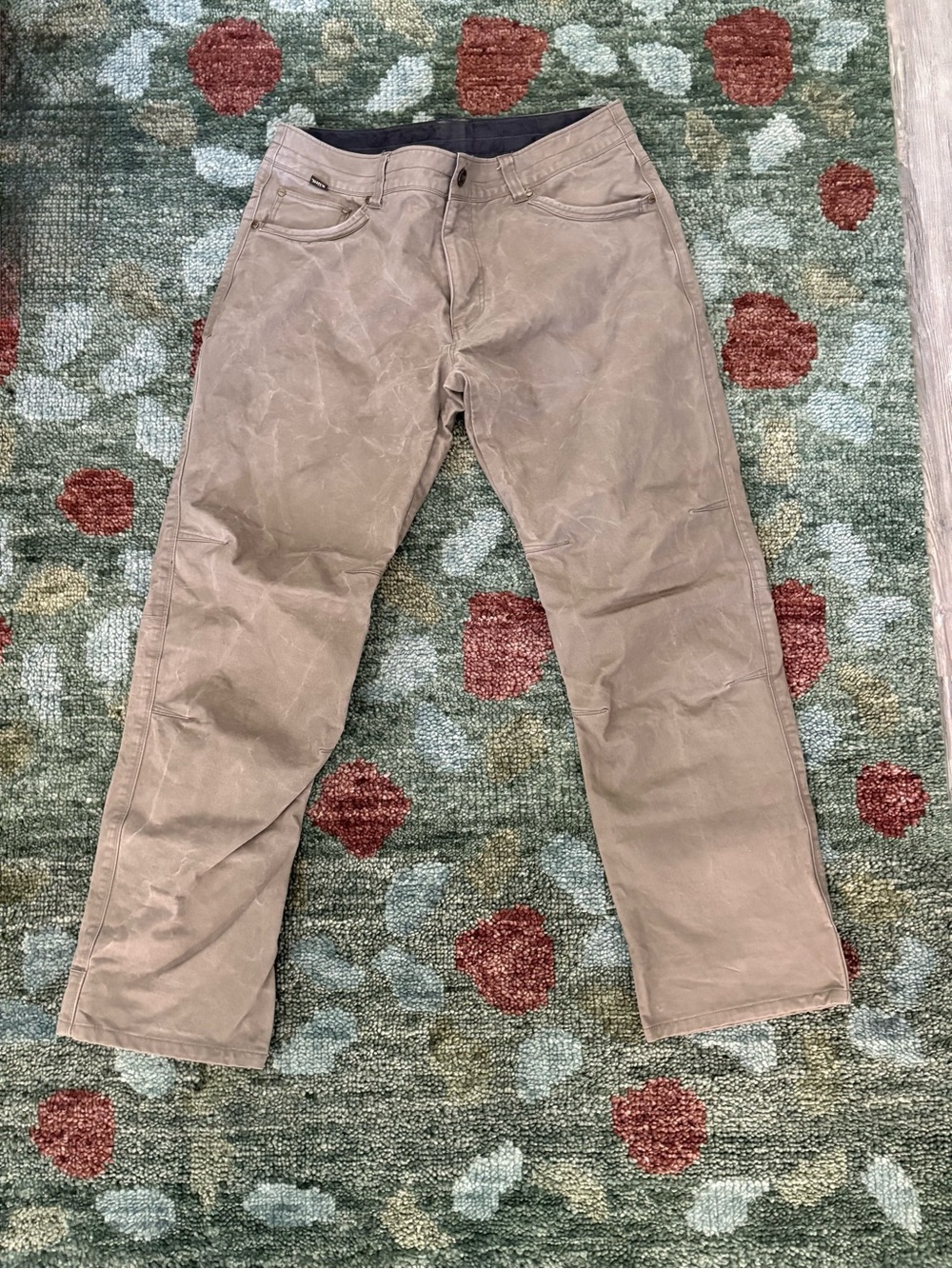 KÜHL REVOLVR HIKING PANTS MENS 35 X 32 TAN UBERKUHL CANVAS